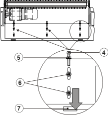 B��rsteneinheit absenken