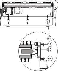 B��rstenwelle ausfahren