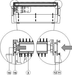 B��rstenwelle montieren