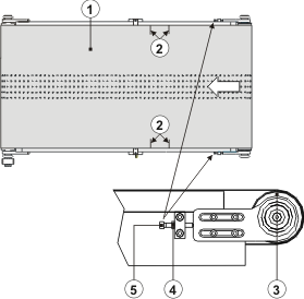 Transportband spannen