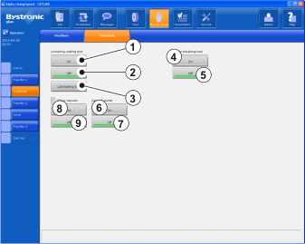Cut/Break Funktionen