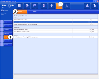 Maschinenparameter Grind_12