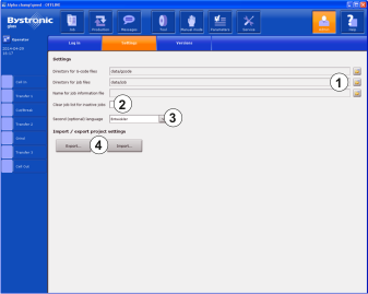 Admin - Einstellungen