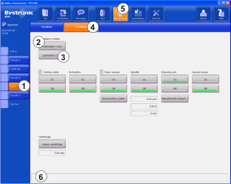 Funktionspr��fung der Zentralschmierpumpe GMP
