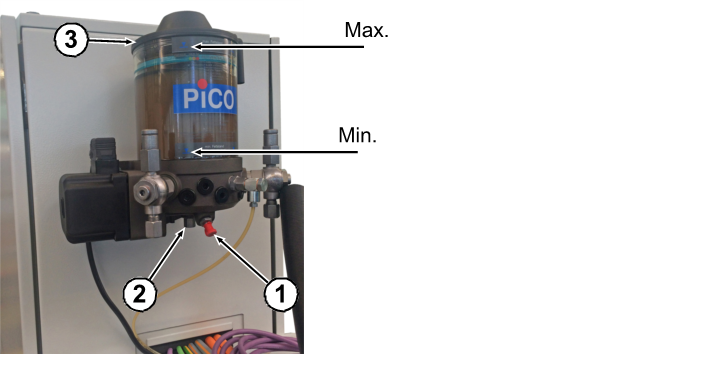 Titel : Schleifmaschine: Zentralschmierung nachfüllen
ID : 808115083 Schleifmaschine: Zentralschmierung nachfüllen