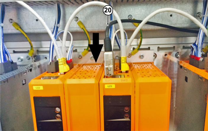 Geberkabel anschliessen