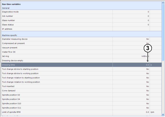 Titel : Einstellung Steinvorschub kontrollieren
ID : 891158667 Einstellung Steinvorschub kontrollieren